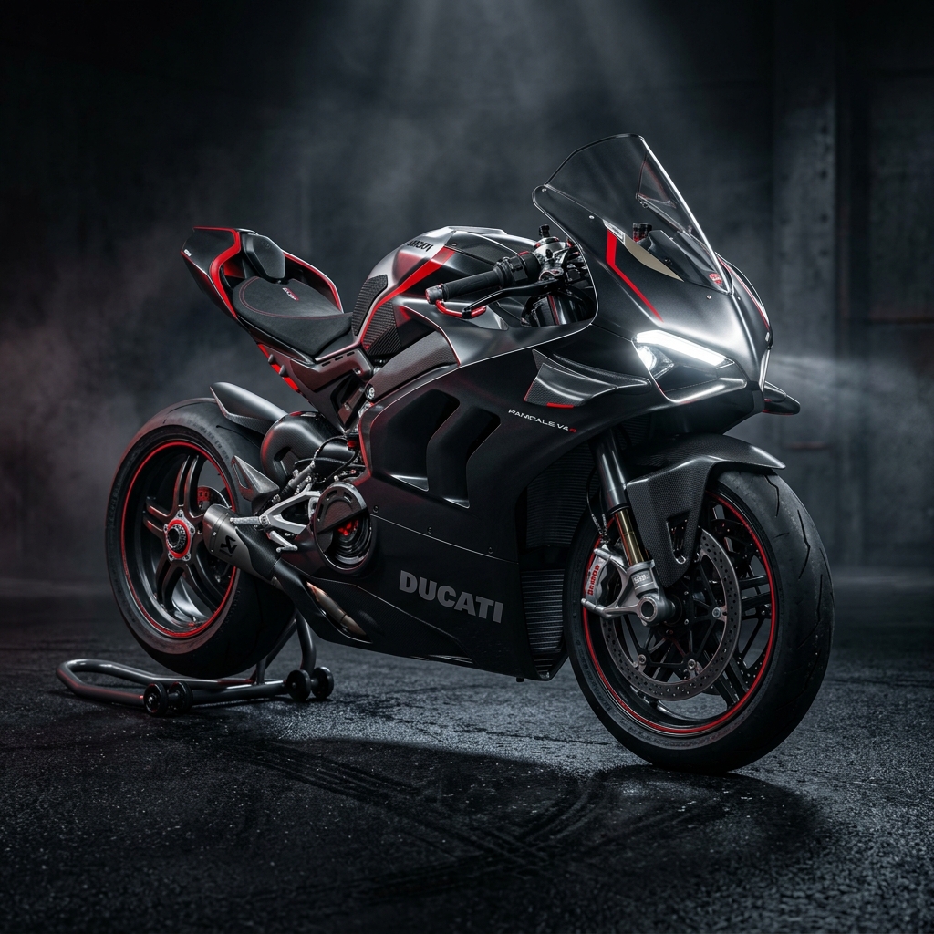 Moto deportiva premium